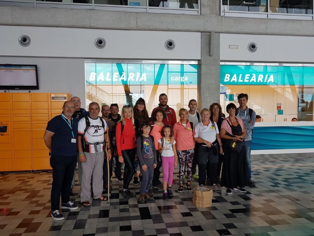 peregrinos de la asociacion camino del alba