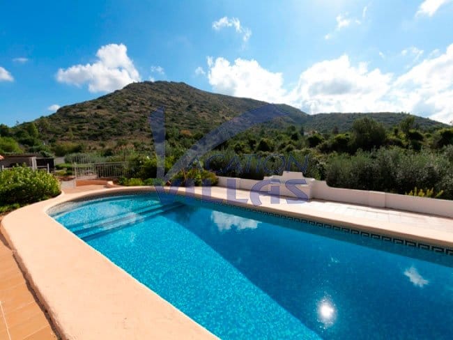 piscina privada en la finca vacation villas