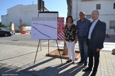presentacion de las obras de mejora en la carretera de la xara