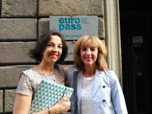 profesoras del ies no3 de denia en el curso de erasmus 1