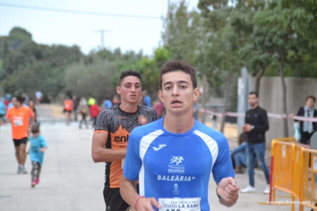 puigcerver entrando en meta