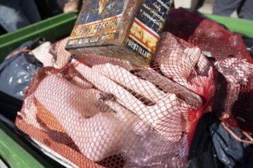 Residuos recogidos en la jornada d elimpieza marina