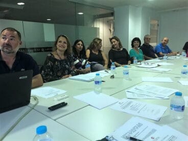 Reunión de los empresarios turístico tras la nueva ley de turismo