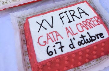 Tarta XV Fira Gata Al Carrer