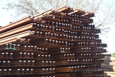 traviesas para linia tram