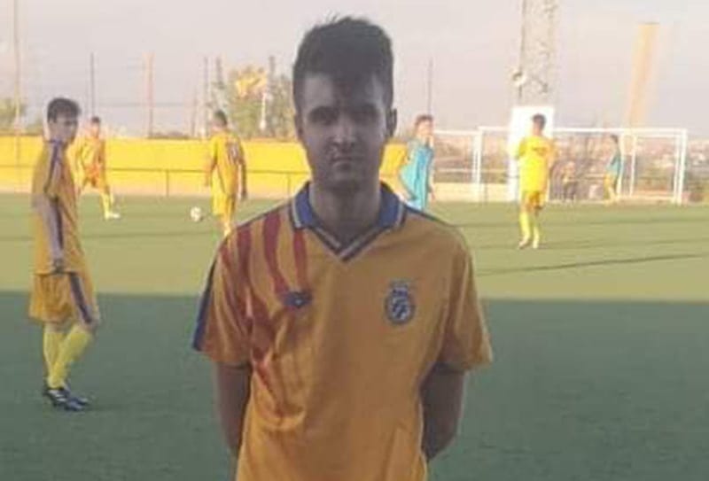 El cadete, Vicente García participó en un entrenamiento de la Selección Valenciana Sub 16 1 vicente garcia con la camiseta de la seleccion valenciana sub 16