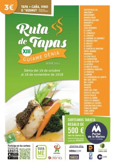 XIII Ruta de Tapas Dénia