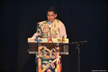 Presentación falla Darrere del Castell 2019 – Discurso del presidente infantil