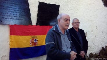 Homenaje del PSPV de Dénia a los republicanos fusilados – Matías Alonso