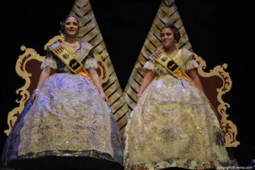33 presentacion falla darrere del castell 2019 safir y cynthia