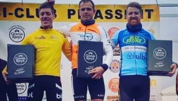 Alejandro Seguí en el podio
