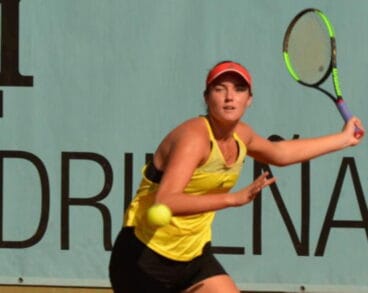 andrea redondo durante un partido