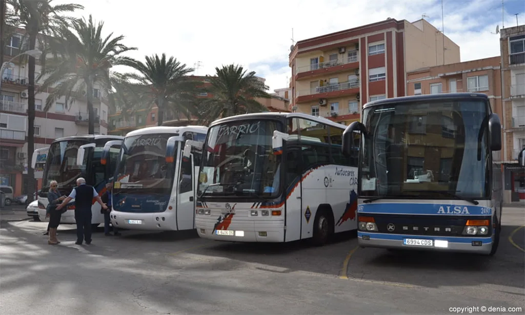 Obras en Archiduque Carlos: pasado, presente y futuro de una plaza que ganan los ciudadanos 1 antigua estacion de autobuses de denia