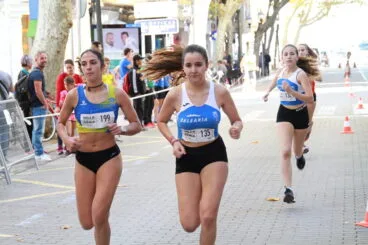 Atletas cadetes del Baleària Diànium