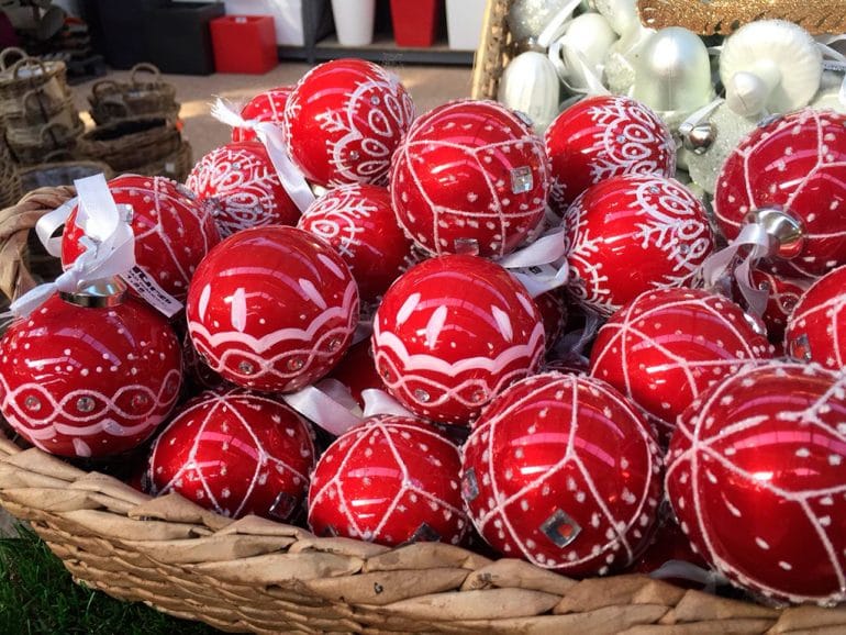 Bolas para árboles de Navidad Natura Garden