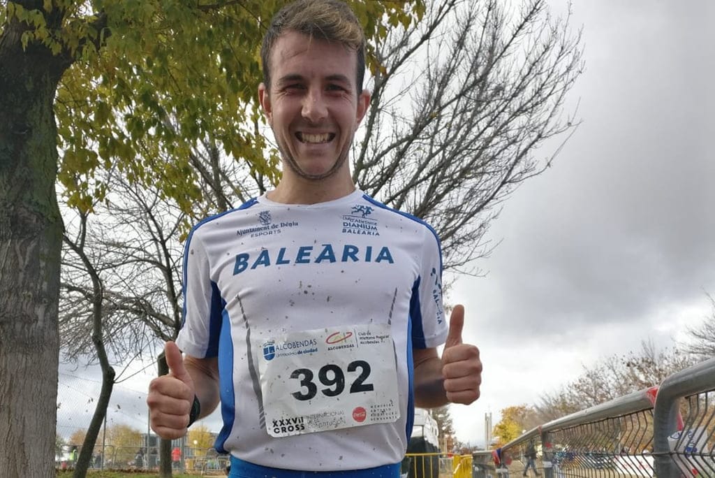 carlos cabrera en el cross de alcobendas