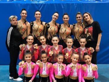 Conjuntos Club GR Denia y Club GR Calpe Campeones Provinciales