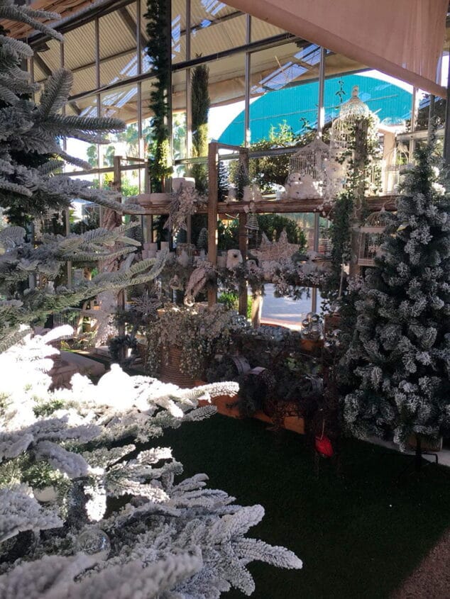 elementos decorativos navidad natura garden