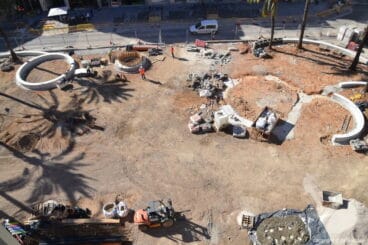 Estructura de la plaza Archiduque Carlos