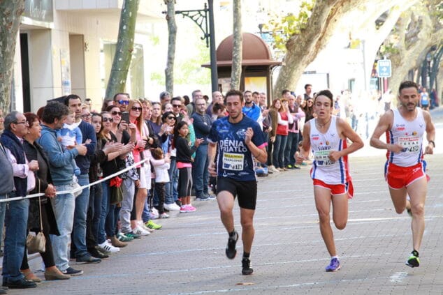 franc lopez en plena carrera