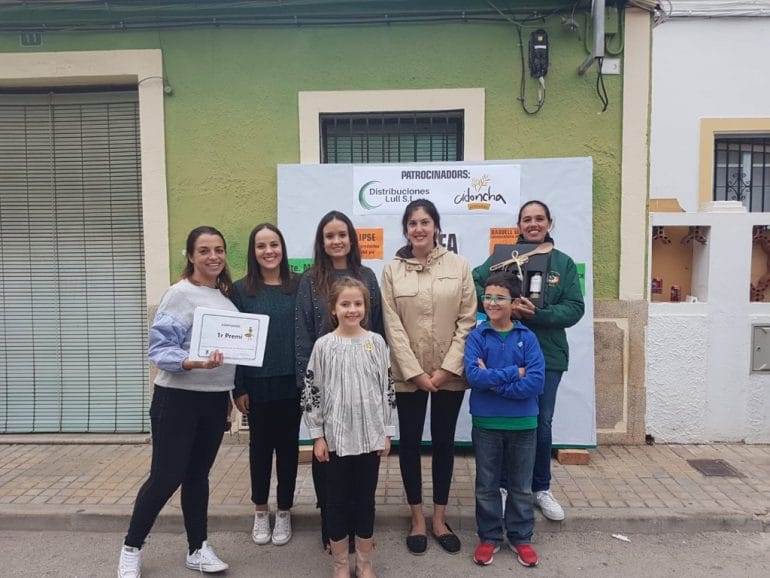 Ganadores del concurso de paellas de la falla Saladar