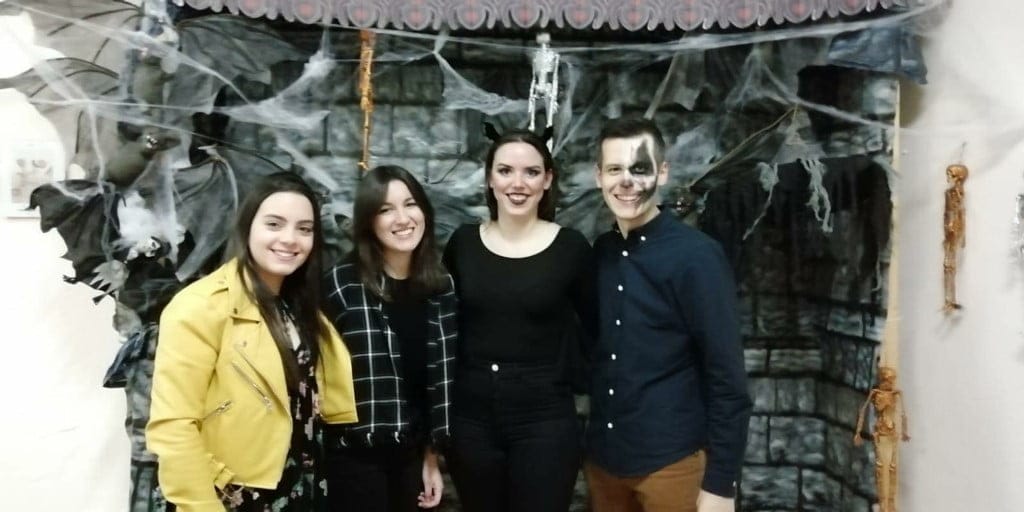 El casal de la falla Diana se llenó de actividad en las últimas semanas 1 halloween en la falla diana