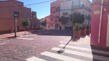 La plaza de Jesús Pobre tras las obras