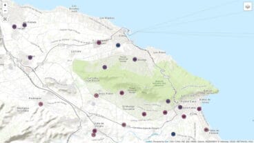 Lluvia acumulada en 12 horas en Dénia