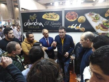 Miquel Ruiz en el estand de Cidoncha