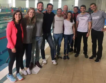 nadadores master del club natacio denia aquatics les marines