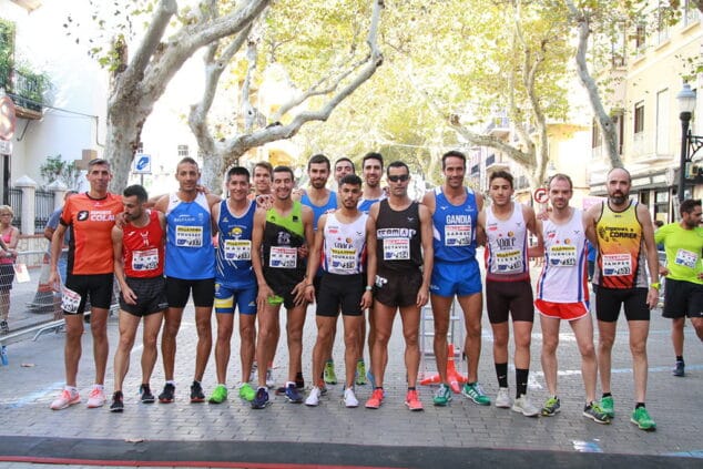participantes en la milla de elite