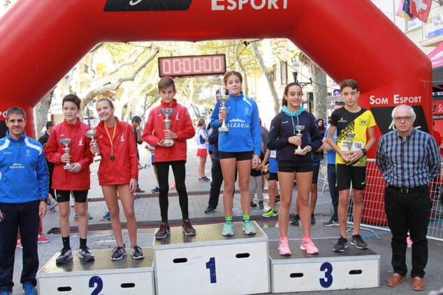 podio categoria alevin