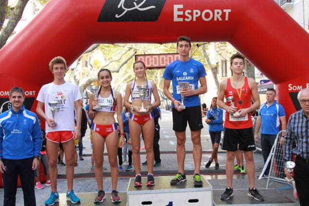podio categoria cadete