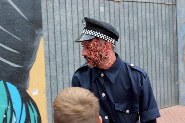 policia del tunel del terror de denia