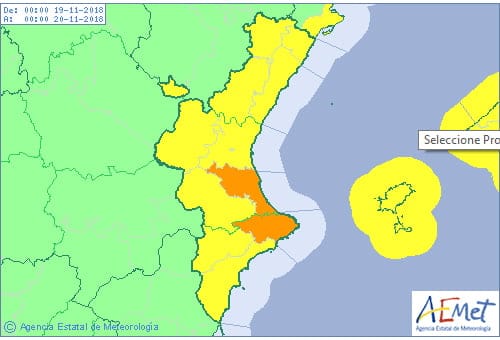 prevision del tiempo