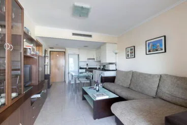 Sala de estar y cocina Quality Rent a Villa