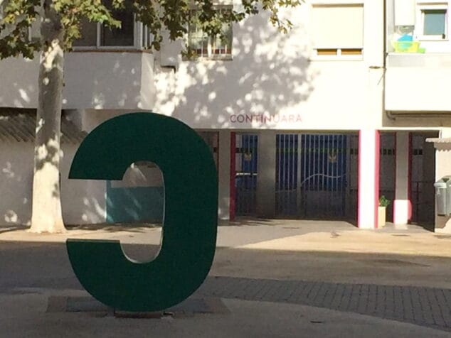 salida exterior del colegio cervantes