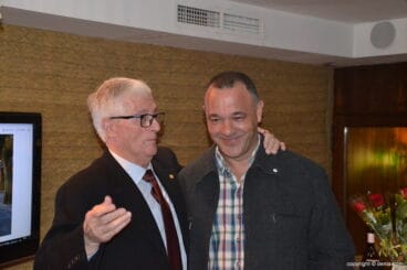 Sivera con Javi García
