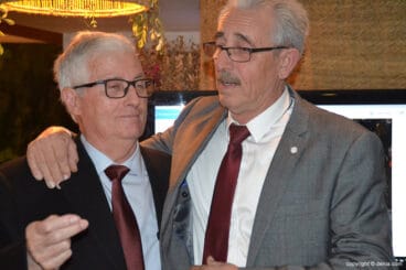 Sivera con Vicente Correcher