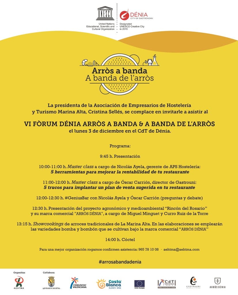 vi forum arros a banda denia