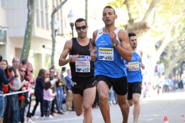 Youssef Ahatach junto a Octavio Pérez