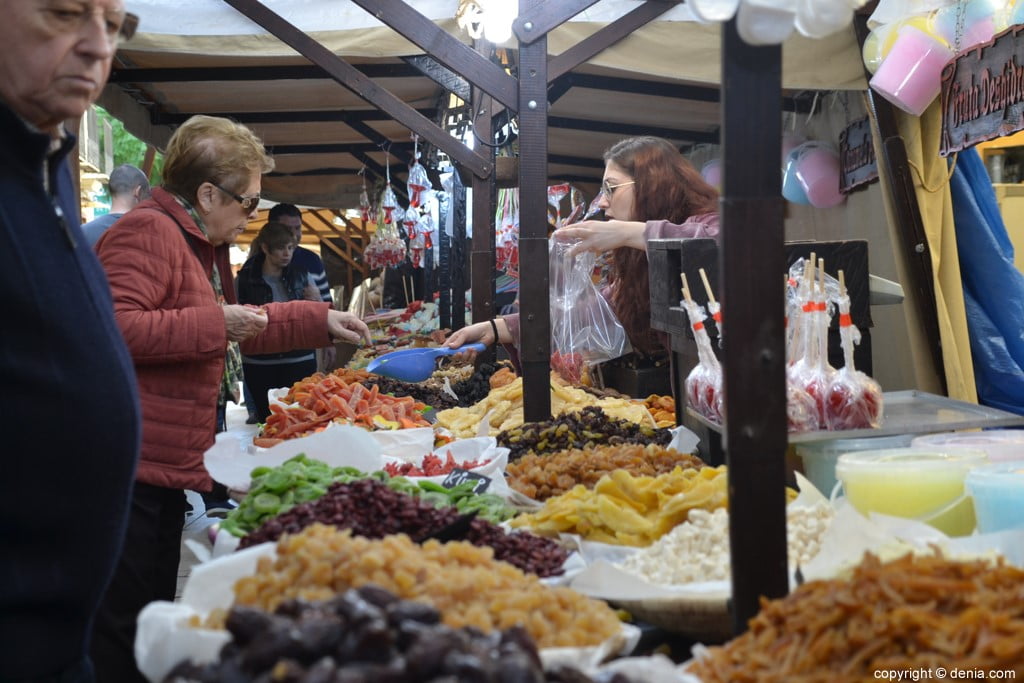 Mercado Medieval Dénia 2018 – frutos secos