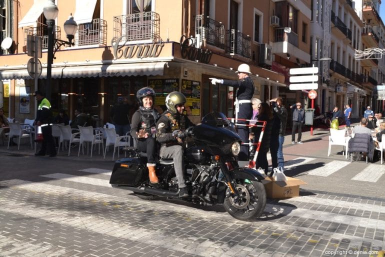 Policía Local Solidaria - Donaciones de motoristas