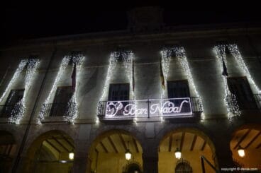 Nit de la Llum Dénia 2018 – Fachada del Ayuntamiento