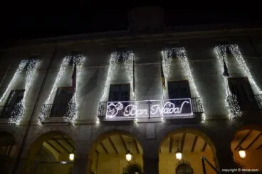 Nit de la Llum Dénia 2018 – Fachada del Ayuntamiento