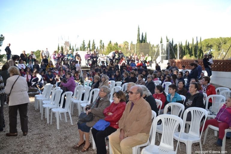 Día de Santa Lucía Dénia 2018 - Asistentes a la misa