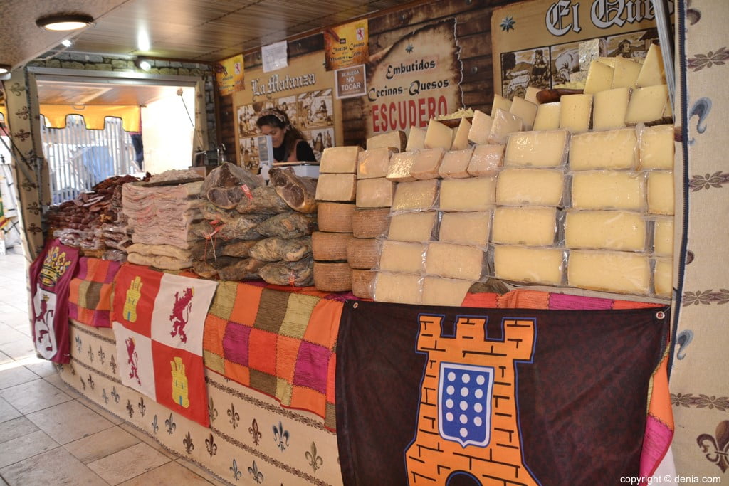 Mercado Medieval Dénia 2018 – quesos