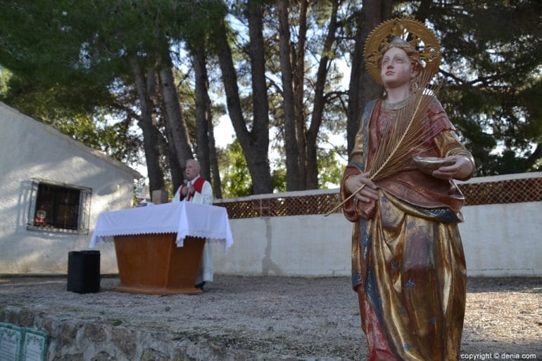 Día de Santa Lucía Dénia 2018 - Imagen de Santa Lucía