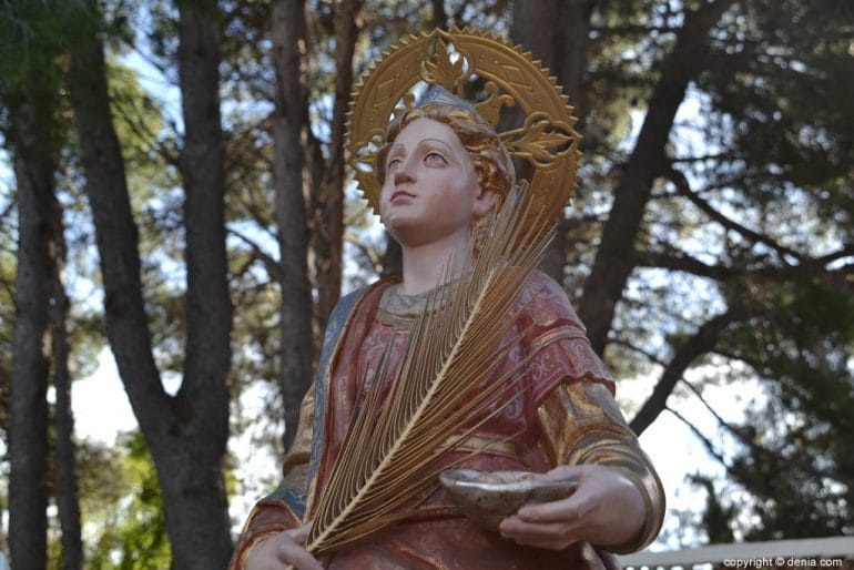 Día de Santa Lucía Dénia 2018 - Imagen de Santa Lucía