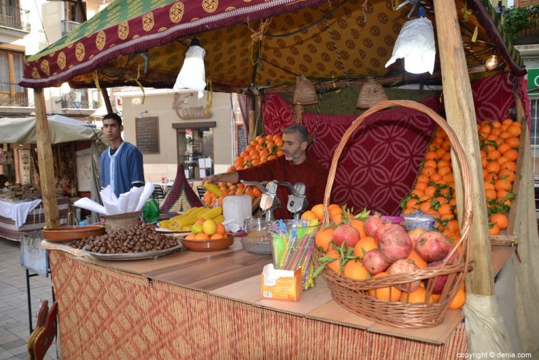 Mercado Medieval Dénia 2018 - frutas